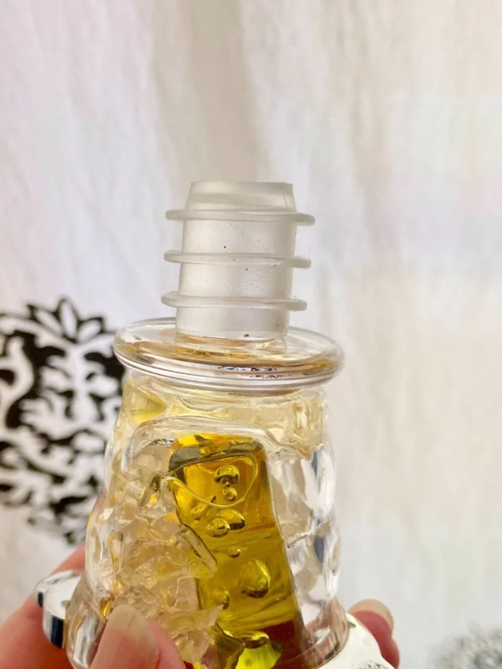 Vintage Acrylic Wine Bottle Stopper Ice Bucket Wine Bottles Ice